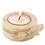 Vela madera artesanal