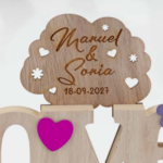 LOVE personalizado novios - Imagen 2