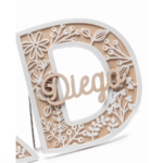Iniciales metacrilato personalizadas - Imagen 3