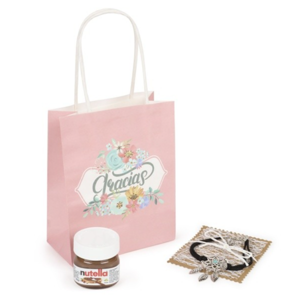 Pack mini nutella y pulsera atrapasueños | Detalles para Bodas