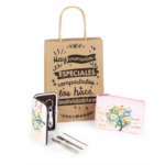 Set manicura con monedero árbol de la vida