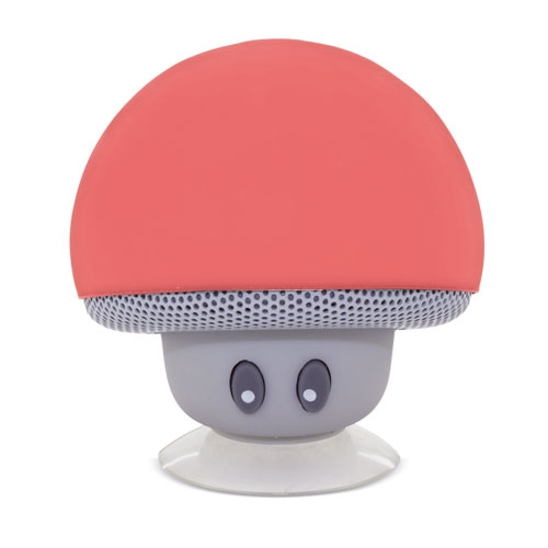 altavoz bluetooth champi rojo