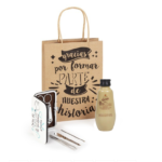 Pack con set manicura y licor - Imagen 2
