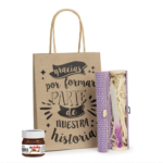 Pack lima de cristal con mini nutella - Imagen 2