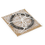 Pulsera brazalete con brillo - Imagen 7