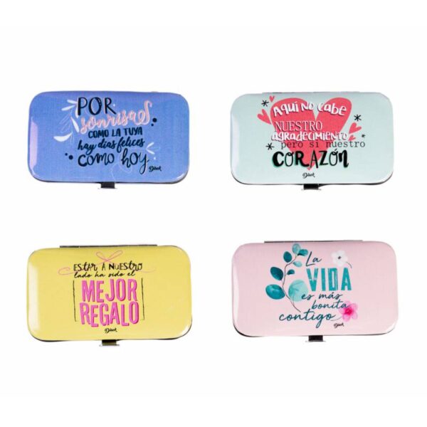 Set manicura con frases