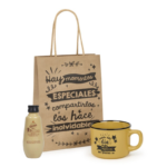 Licor con taza detalles para boda - Imagen 2