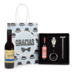 Vino Señorío de los Llanos con estuche de accesorios regalo boda - Imagen 2
