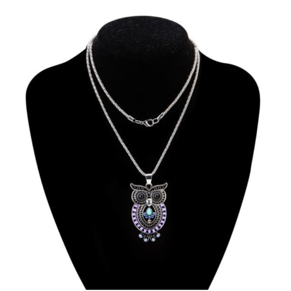 collar búho
