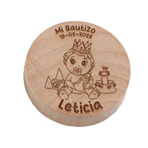 Abrebotellas madera personalizado reina