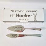 Pala y cuchillo para tarta Comunión - Imagen 3