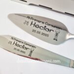 Pala y cuchillo para tarta Comunión - Imagen 4
