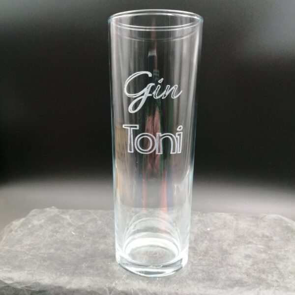 Vaso tubo personalizado