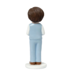 Figura tarta Comunión niño chaleco y biblia - Imagen 3