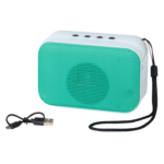 Altavoz bluetooth cuadrado soporte móvil - Imagen 5