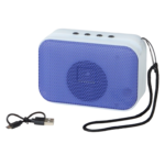 Altavoz bluetooth cuadrado soporte móvil - Imagen 7