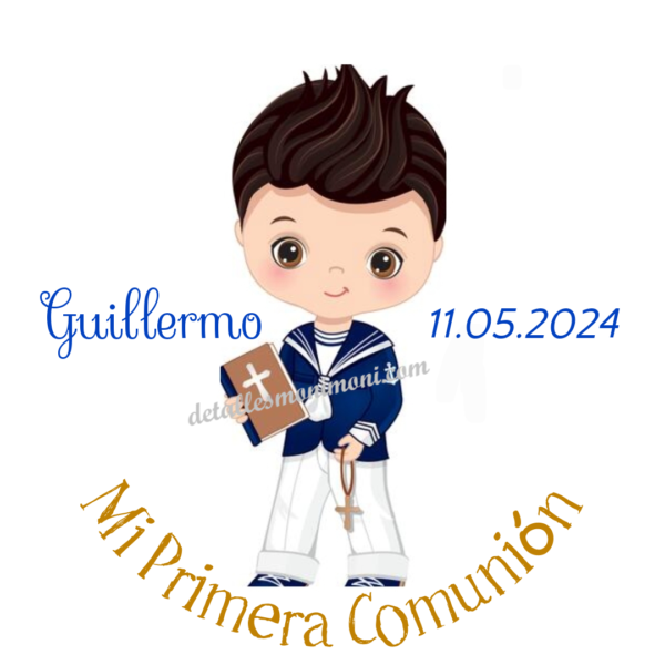 etiquetas comunión