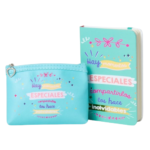 Pack libreta y monedero pastel