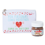 Pack monedero pastel y nutella