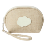 Portatodo oval natural detalle boda