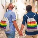 Mochila algodón multicolor orgullo LGTBI - Imagen 4