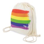 Mochila algodón multicolor orgullo LGTBI - Imagen 3
