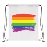 Mochila multicolor poliéster orgullo LGTBI - Imagen 2
