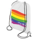 Mochila multicolor poliéster orgullo LGTBI - Imagen 3