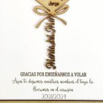 Cuadro para profesores corazón - Imagen 3