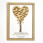 Cuadro para profesores corazón