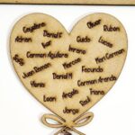 Cuadro para profesores corazón - Imagen 2