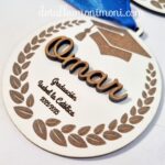 Medalla para graduación personalizada