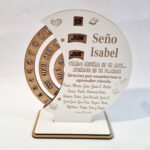 Calendario madera personalizado profesores - Imagen 3
