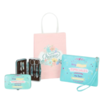 Pack con set de manicura y portatodo pastel