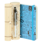 Pack boligrafo y libreta para detalle boda