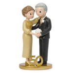 Figura tarta de pie Bodas de Oro