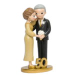 Figura tarta de pie Bodas de Oro - Imagen 4