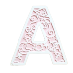 Inicial rosa
