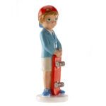 Figura tarta Comunión niño patín - Imagen 2