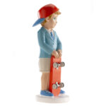 Figura tarta Comunión niño patín - Imagen 3