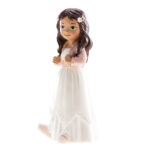 Figura tarta Comunión niña con chaqueta - Imagen 5