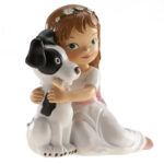 Niña Comunión con perro - Imagen 2