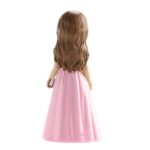Figura para tarta Niña Comunión falda rosa - Imagen 4