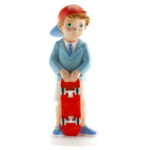 Figura tarta Comunión niño patín