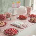Mesa dulce rosa