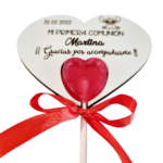 Corazón agradecimiento con piruleta - Imagen 3