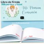 Libro firmas y fotos Comunión niño con maletín - Imagen 3