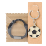 Pack llavero futbol y pulsera