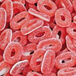 Aros de fresa ácida Fini 1kg