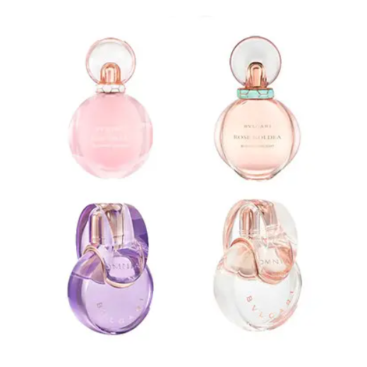 Miniaturas de perfumes BVLGARI surtidas 5 ml – detalle elegante para boda, bautizo y comunión